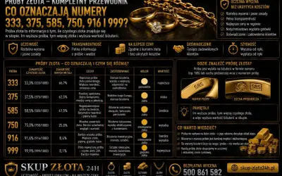 Próba złota 333 to najniższa próba jubilerska, o większej twardości i niższej cenie. Dowiedz się więcej o próbach złota.