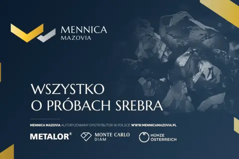 Srebro w swojej surowej, krystalicznej formie. Wszystko o próbach srebra. Mennica Mazovia.