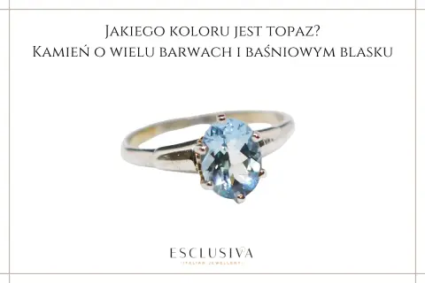 Srebrny pierścionek z owalnym, błękitnym topazem. Poznaj niezwykłe topaz właściwości i jego baśniowy blask.